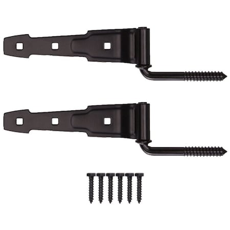 Prosource Hook/Strap Hinge, Steel, 180 Range of Motion, Screw Mounting LR-174-PS