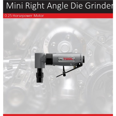 K-Tool International Air Die Grinder 1/4 In. Right Angle 1/4 In. Collet KTI87127