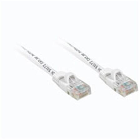 Fasttrack 5ft CAT 5E 350Mhz SNAGLESS PATCH CABLE WHITE FA263511