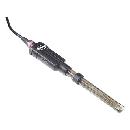 Hach Electrode, 6 7/8 in H, Plastic PHC30101
