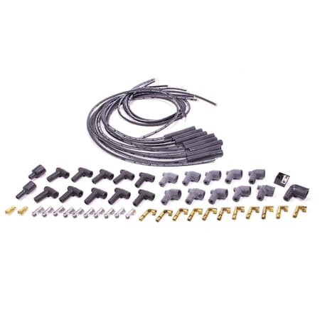 Moroso 73232 Blue Max Ignition Wire Set for 8 Cylinder Engines, Black MOR73232