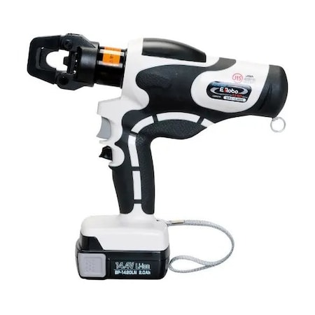 Nichifu Battery-Operated Hydraulic Crimping Tool, Non-Insulated Terminals and Sleeves NOM 60