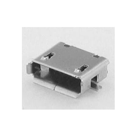 Attend Micro USB 2.0 AB Type Receptacle R/A SMT Type, Shell SMT, 30u in. 207A-ABA0-R