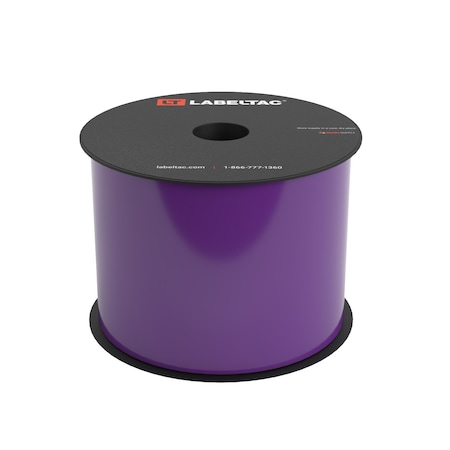 Labeltac LabelTac 4 and Pro Model Label Supply 3.5in x 150ft, Purple LT3509
