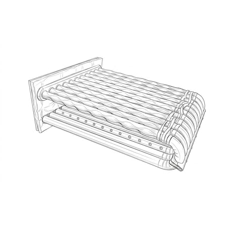 Lennox ALUM HEAT EXCHANGER 240KBTU 14C19