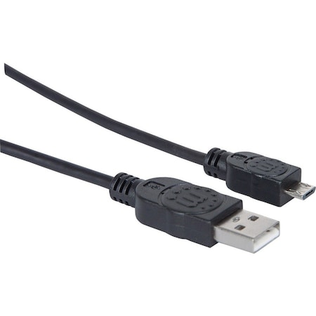 Manhattan 6 Ft Usb 2.0 A Male/Micro-B Male Cabl 307178