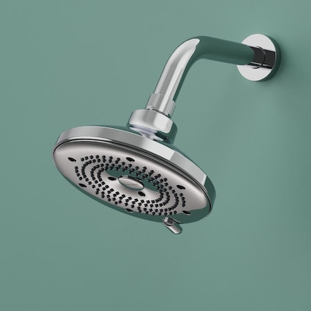 Brondell Nebia Merced 4-Setting Water Saving High Pressure Commercial Showerhead, Chrome NE65-SHBB-CH