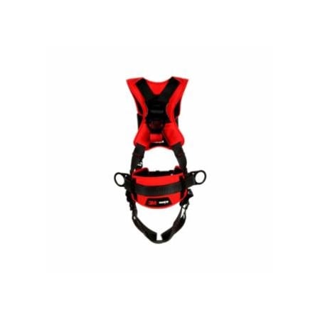 Dbi-Sala Protecta Construction Style Positioning Harness, Comfort, D-Rings, Leg Buckles, SLR Adaptor,  098-1161205