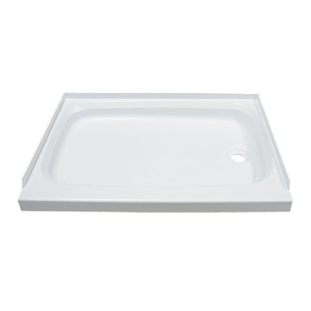 Lippert 24IN X 32IN SHOWER PAN; RIGHT DRAIN - WHITE 210371