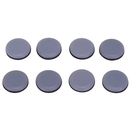 Prosource Furniture Glide, PTFE, Blue, Blue, 3/4 x 3/4 x 7/32 in Dimensions FE-50111-PS