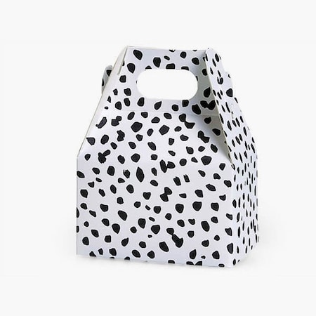 Nashville Wraps Dalmatian Dots Mini Gable Box, 4x2.5x2.5, 6PK DDMGB