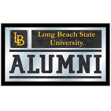 Holland Bar Stool Co Long Beach State University 26" x 15" Alumni Mirror MAlumLBStUn