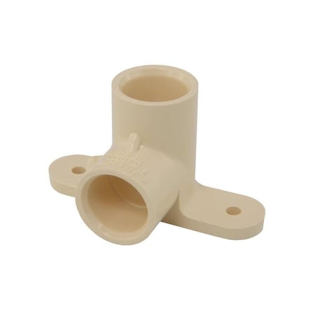 Charlotte Pipe And Foundry Drop Ear Elbow FlowGuard 1/2in Socket X 1/2in D Socket CPVC CTS02300D0600
