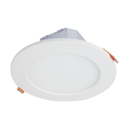 Halo CJB Series Downlight, 9.2 W, 120 V, LED Lamp, Plastic, Matte CJB6099FS1EMWR