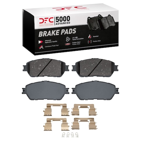 Dfc 5000 Advanced Disc Brake Pad Set,  1551-0906-12