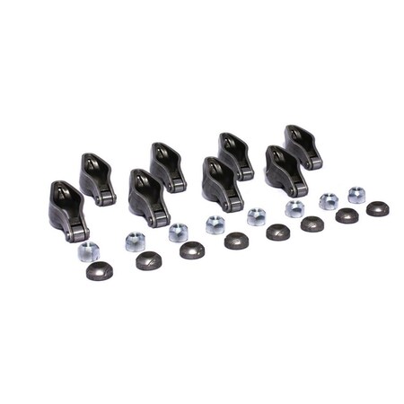 Comp Cams 1412-8 Magnum Steel Roller Rocker Arms - Small Block Chevy - 0.37 Stud - 1.52 Ratio COM1412-8