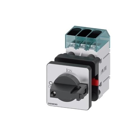 Siemens Load disconnector 3LD3, Iu 16 A Main switch 3-pole Rated operating capacity 3LD3050-0TK11