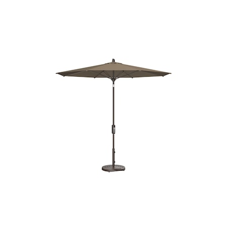 Treasure Garden 9 ft Patio Umbella, aluminum, fiberglass ribs, outdoor, Taupe UM840-00 5461 Taupe