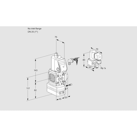 Honeywell Kromschroder VAG1-/25R/NWAE KS88013086