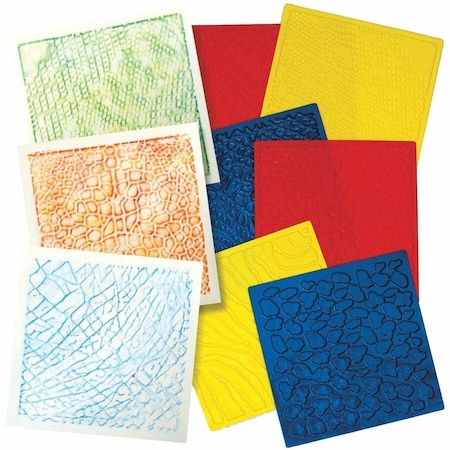Roylco Animal Skins Rubbing Plates, 6 Per Set, 12PK 5817