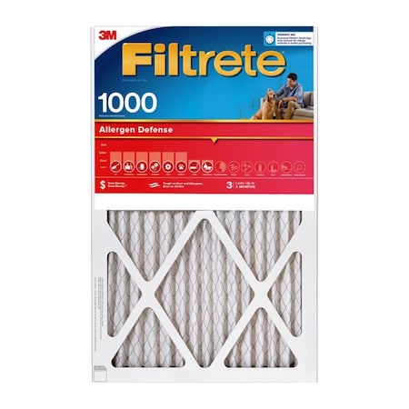 Scotch 20x30x1 Allergen Reduction Pleated Air Filter, MERV 11 9822-4