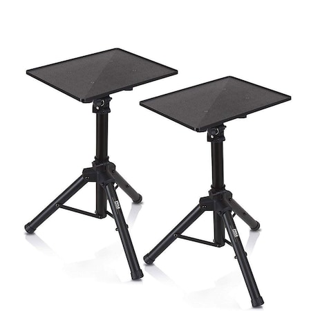 Pyle Pyle Laptop Projector Tripod Stand - Adjustable Mount for Computers, DJ Equipment, 20'' x 16'' Plate PLPTS4X2