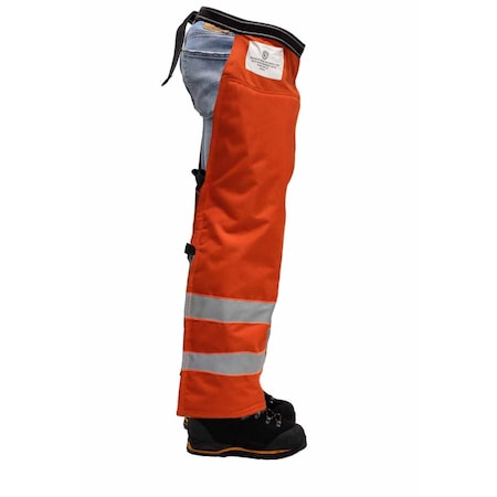 Swedepro Professional Apron Chap, Orange, 32 7532