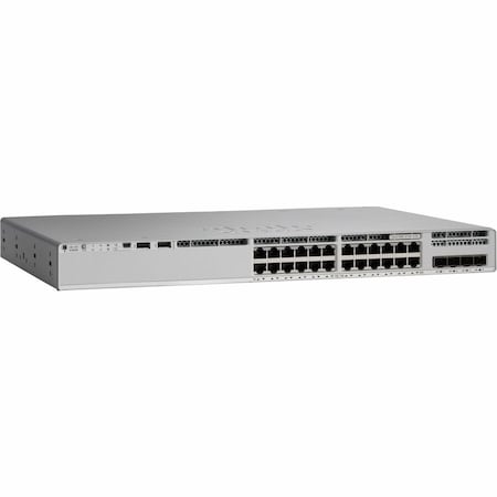 Cisco CATALYST 9200L 24-PORT POE+, 4 X 10G C9200L-24P-4X-E