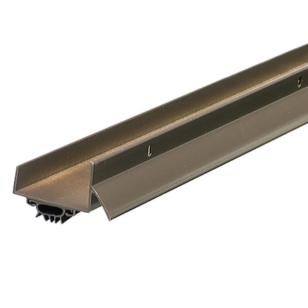 M-D Building Products 36 in. Bronze Aluminum U-Shape Screw-on Under Door Seal 06197