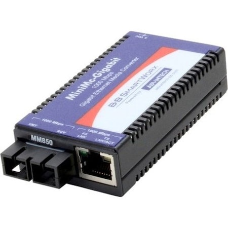 B+B Smartworx MINIMC-GIGABIT, TX/SX-MM850 -SC IMC-371-MM-PS