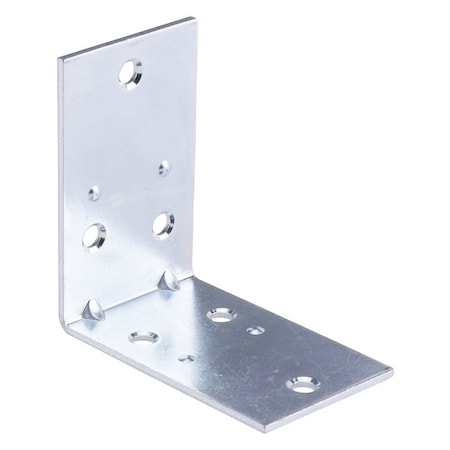 Prosource Corner Brace, 2-1/2 in L, 2-1/2 in W, 2-1/2 in H, Steel, Zinc-Plated, 2 mm Thick Material BH-6033L