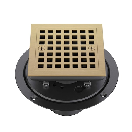 Kibi 4" Tile-In Shower Drain KFD0401BB