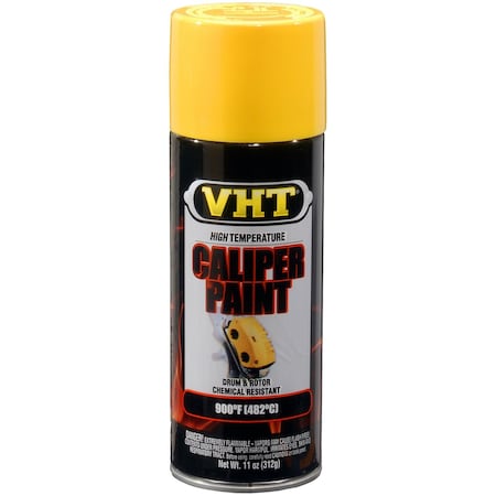 Vht Caliper Paint VHT Heat Resistant to 900 Degrees Fahrenheit; Bright Yellow; 11 Ounce Aerosol Spray SP738