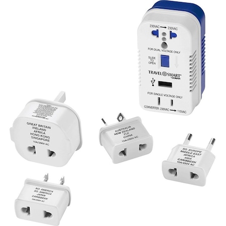 Travel Smart 1875-Watt High-Power Converter for Single-Voltage Appliances TS703X