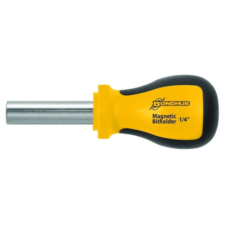 Bondhus 1/4 x 1-3/16 in ComfortGrip Bit Holder Screwdriver 1675812291