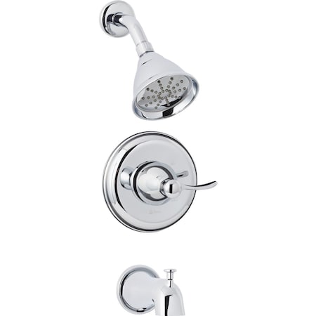 Home Impressions Polished Chrome Single-Handle Lever Tub & Shower Faucet F1210005CP-JPA3