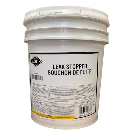 Sakrete Hydraulic Cement, Pail, Gray, Leak Stopped Hydraulic Cement 120030