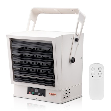 Vevor Electric Garage Heater, 10000-Watt Digital with Remote Ceiling/Wall Mount BGP2102-100R