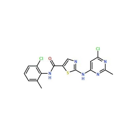Ak Scientific 2-(6-Chloro-2-methylpyrimidin-4-ylamino)-N-(2-chloro-6-methylphenyl)thiazole-5-carboxamide (1g), CA X3257-1g