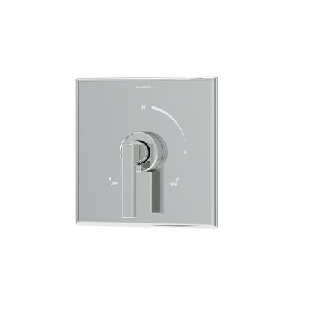 Symmons Duro Wall Mounted Single Handle Shower Valve Trim (Valve Not Included) 3690TRM