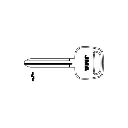 Jma Usa TR47 X217 Toyota Large Head Key Blank, 10PK TOYO-15S-NP