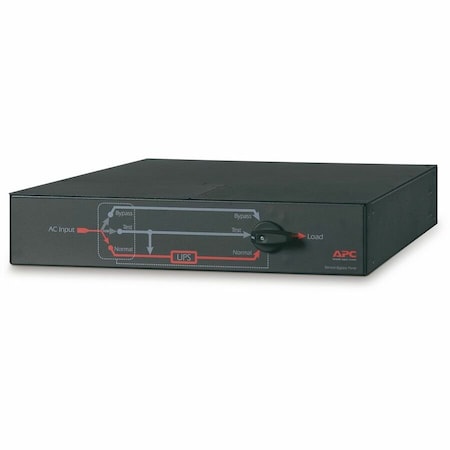 Apc SERVICE BYPASS PANEL BYPASS SWITCH RACK-MOUNTABLE - AC 200/208/240 V - 4 SBP5000RMT2U