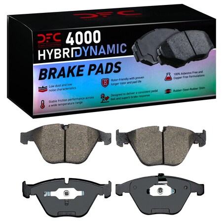 Dfc 4000 HybriDynamic, Disc Brake Pad Set,  4000-0918-00