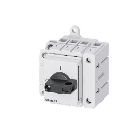 Siemens Load disconnector 3LD3 Iu 63 A Main switch 3-pole + N Rated operating 3LD3430-1TL11