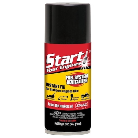 Gold Eagle Start Your Engines! Fuel System Revitalizer, 2 oz Can 21214