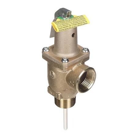 Watts Pressure Relief Valve, 150 psi, 1 in F121409