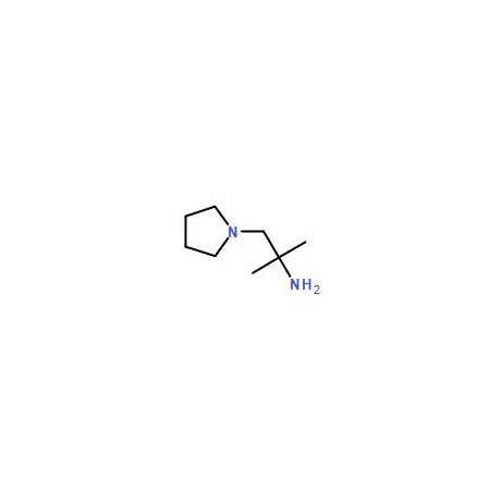Ak Scientific 1, 1-Dimethyl-2-pyrrolidin-1-ylethylamine (250mg), CAS 34155-39-0 0900AE-250mg