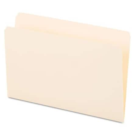 Coolcrafts File Folders- Straight Cut- One-Ply Top Tab- Legal- Manila- 100/Box, 100PK CO888969