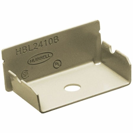 Hubbell Wiring Device-Kellems Metal Raceway, End Fitting, Blank, Ivory HBL2410BIV