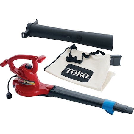 Toro Ultra 250 MPH 410 CFM 12 Amp Electric Blower/Vacuum/Mulcher 51619
